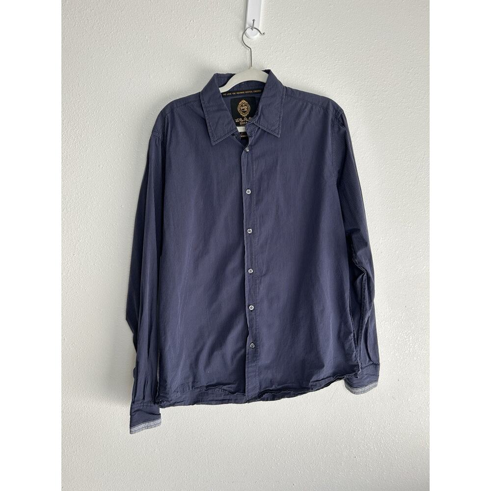 Scotch Soda men’s blue Button Up dress shirt Signature Series number 217 Size L